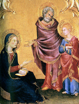 Simone Martini, Christ Discovered in the Temple, 1342