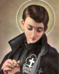 ... 1920, Pope Benedict XV bestowed the honors of sainthood on a youth who is rightly called the Aloysius of the 19th century. He was Francis Possenti, ... - 2_27_gabriel