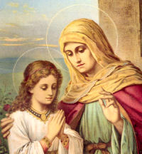 Memorial of Sts. Joachim and Anne, parents of Mary - July 26, 2013 ...